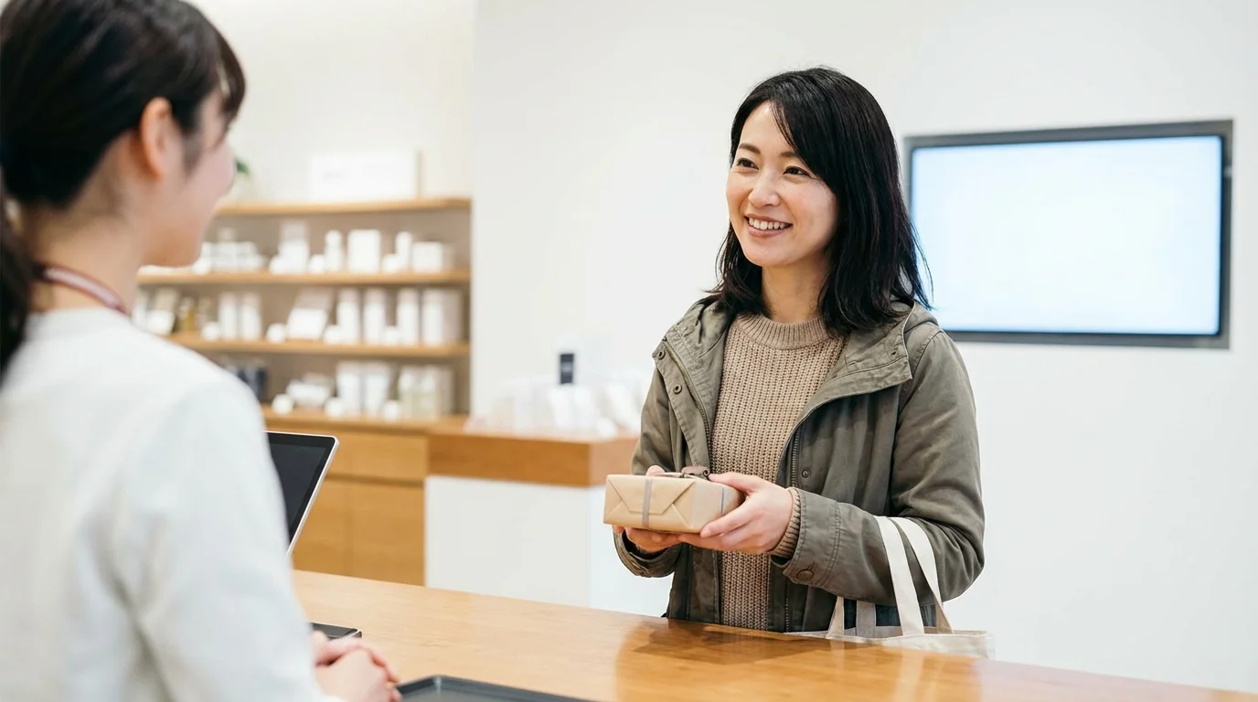 Business technology concept showing a digital dashboard displaying customer segmentation and analytics. The interface illustrates how zero-party data collected from physical interactions is transformed into actionable marketing insights and customer personas for long-term retail strategy.
