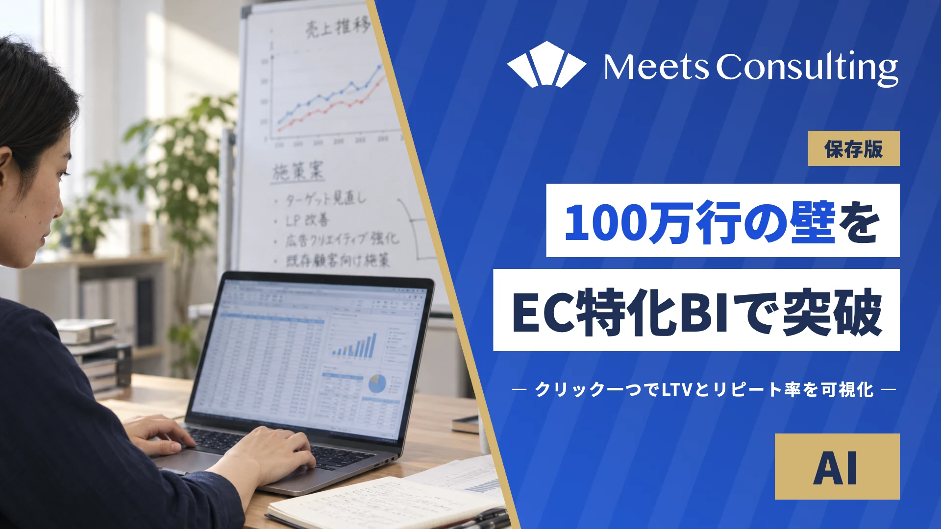100万行の壁を突破するEC特化BI活用法