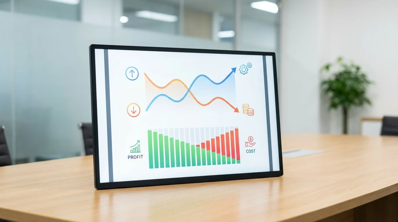 A detailed data visualization showing the correlation between inventory turnover rates and storage fees on the Amazon platform, emphasizing the financial importance of efficient stock management and logistics optimization.