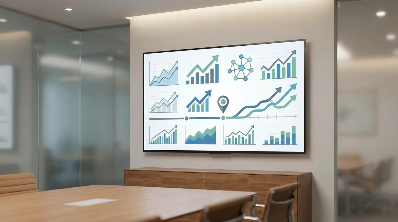 Detailed business analytics dashboard showing the growth of customer lifetime value and brand engagement metrics after implementing narrative-driven content.