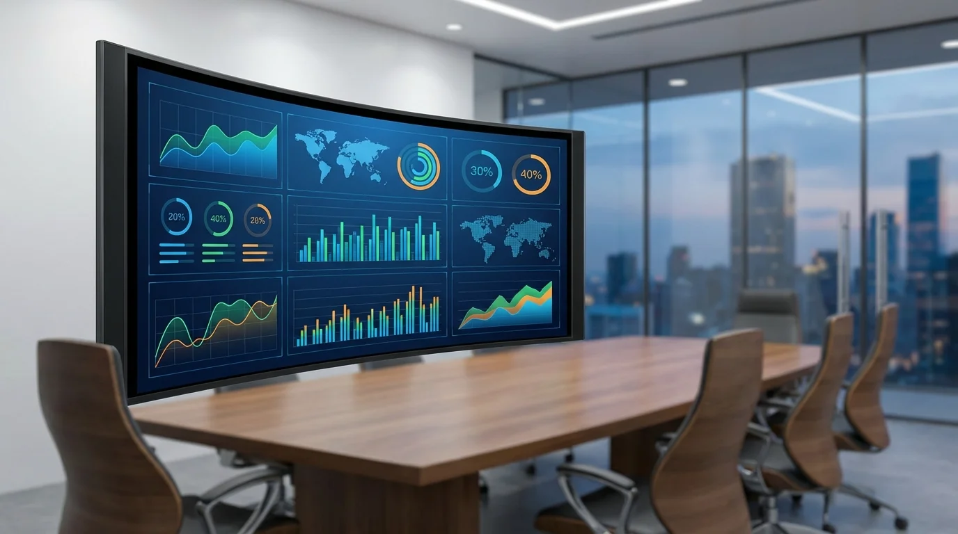 Professional data analysis dashboard displaying international market trends and e-commerce performance metrics for strategic positioning decisions.