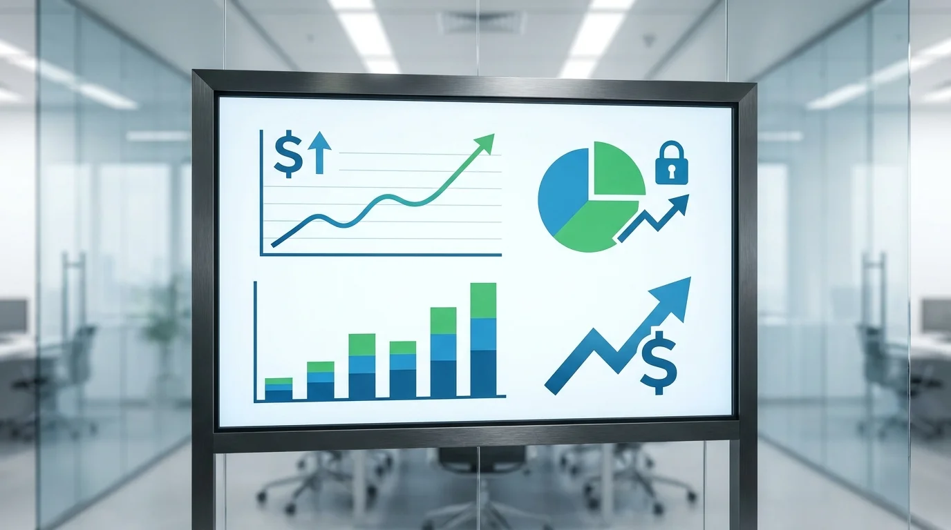 Data visualization dashboard showing customer lifetime value trends and repeat purchase rates for an e-commerce business, emphasizing the financial impact of CRM.