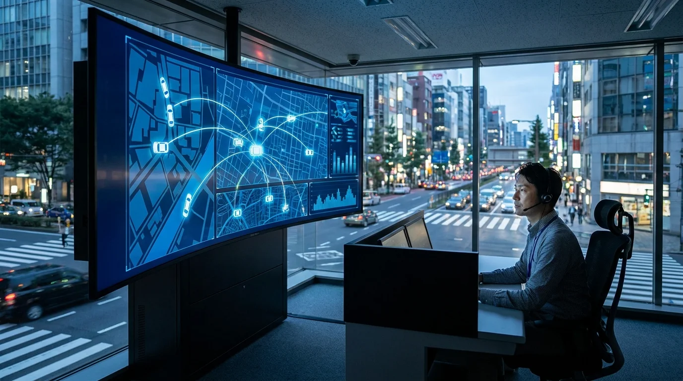 AI需要予測による『空車回送』の削減：実車率を最大化するデータ駆動型経営の要諦